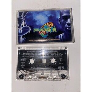 Space Jam Original Soundtrack (Cassette Tape, 1996) Warner Sunset Atlantic Label